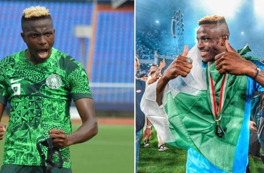 Nigerians celebrate Osimhen as formidable striker passes CAF’s anti-doping tests